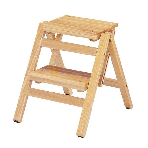 踏み台 ステップ 踏台 脚立 はしご 足場 折りたたみ 北欧 台 フットスツール おしゃれ キッチン コンパクト 軽量 ステップチェア 2段 ナチュラル Abt 70 家具 インテリア通販アットカグ 通販 Yahoo ショッピング