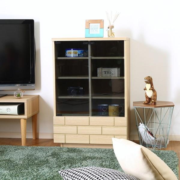 食器棚 おしゃれ 北欧 安い キッチン 収納 棚 ラック 木製 大容量 カップボード ダイニングボード ナチュラル 幅60 奥行40 高さ90 Kag 家具 インテリア通販アットカグ 通販 Yahoo ショッピング