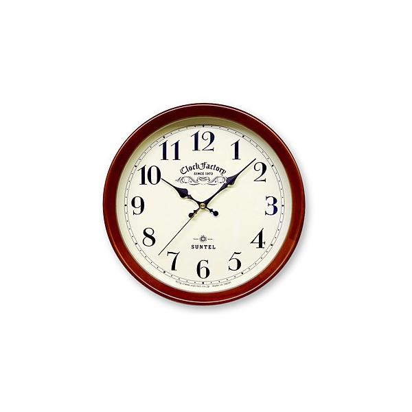 掛け時計 28.5cm 日本製 静音 電波時計 壁掛け 時計 かけ時計 電波