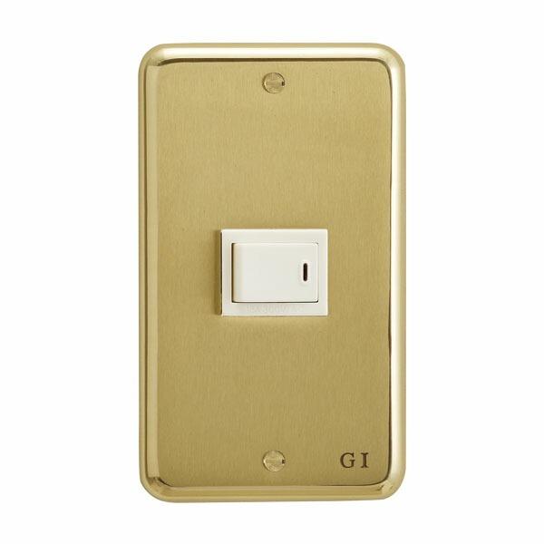 スイッチプレート 金色 ゴールド 1口 フルカラーシリーズ スイッチ