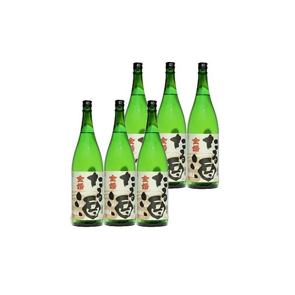 金婚 たる酒 上撰 1升×6本（10.8L）レンタル樽用に 鏡開き用 : 鏡開き