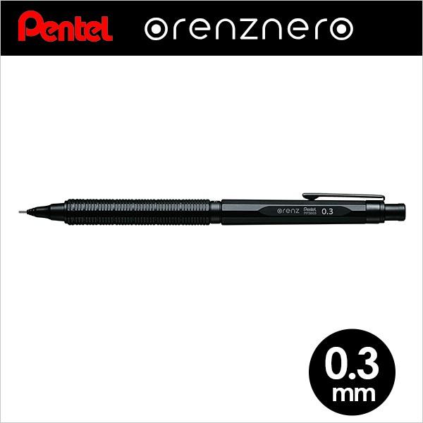 ぺんてる オレンズネロ シャープペンシル 0 3mm ブラック Pp3003 A