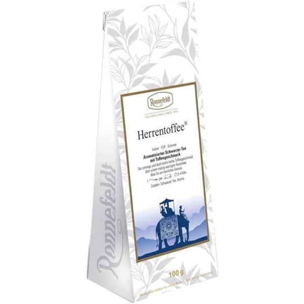 「へーレン」とは男性、「トッフィー」はバターと砂糖を煮詰めて作るキャラメルの意味。ドイツではお酒をたっぷり飲んだ後の紅茶として楽しまれています。アッサムのコクを楽しむためにストレート、またミルクティーも合うのでおすすめです。＜店長コメント＞...