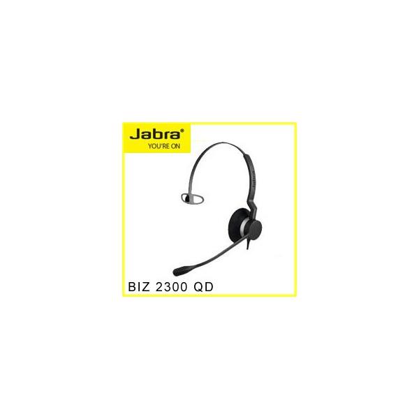 Jabra GNオーディオ BIZ 2300 QD Mono ヘッドセット 2年保証 Jabra GNオーディオ BIZ 2300 QD Mono ヘッドセット 2年保証
