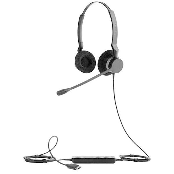 未使用　Jabra Biz2300 USB MS HSC015 片耳 マイク搭載 Jabra Biz 2300 USB MS MONO Wired Headset HSC015 2393-823-109
