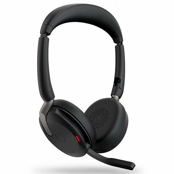 GNオーディオ Jabra 無線ヘッドセット 折りたたみ式 USB-A 両耳 UC認定 充電パッド付「Evolve2 65 Flex Link380a/390a UC Stereo」 26699-989-989