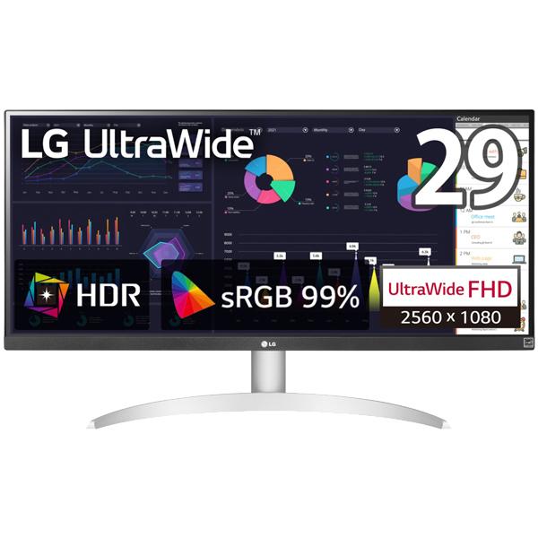 LG Electronics 29WQ600-W 29^/2560×1080/HDMIADPAUSB Type-C//Xs[J[F/IPS/1000F1/100Hz/u[Cgጸ/3Nۏ