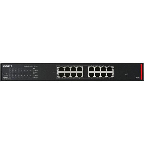 BS-GSL2016P 法人向け Giga対応 PoE Layer2 BUFFALO（バッファロー） BS-GSL2016P 法人向け Giga対応 PoE Layer2