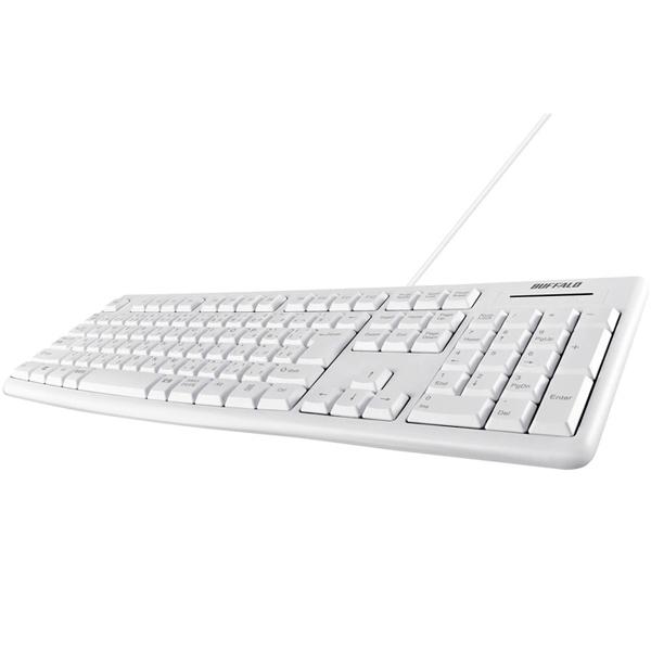 obt@[ USBڑ LX^_[hL[{[h zCg BSKBU100WH