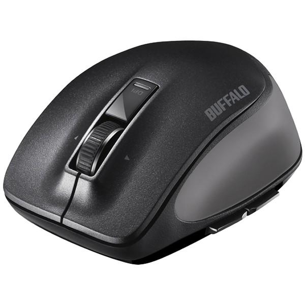 (未使用･未開封品)　バッファロー BSMBB500MBK プレミアムフィットマウス Mサイズ ブラック qdkdu57 BUFFALO バッファロー Bluetooth BlueLED プレミアムフィット