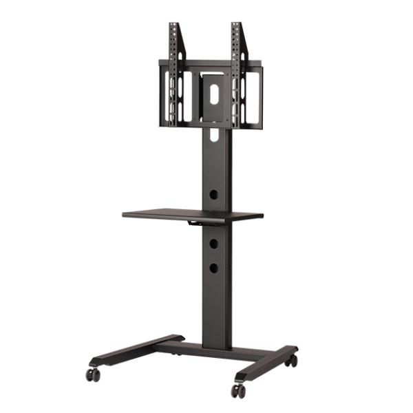 [Release date: November 24, 2022]32〜50インチのディスプレイ搭載可能なテレビスタンド。省スペース設置、軽量なので小規模会議やプレゼンなどに最適です。取付ピッチ VESA　W100〜400×H100〜400mm