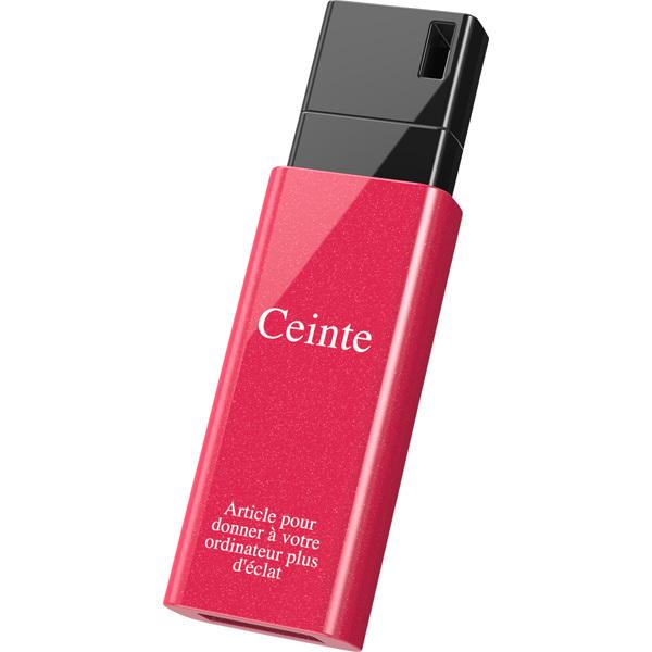 �o�b�t�@���[ USB3.1(Gen1)�Ή� USB�������[ �f�U�C�����f�� 128GB �s���N RUF3-KSW128G-PK