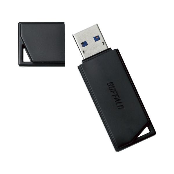�o�b�t�@���[ USB3.2(Gen1) �R�E�C���X�E�R��USB�������[ 64GB �u���b�N RUF3-KVB64G-BK