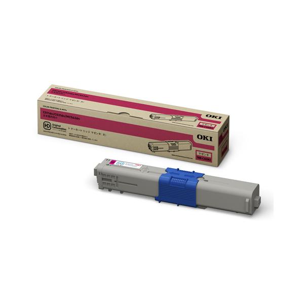 沖データ OKIデータ 純正 TNR-C4KM2 トナーカートリッジ(大) マゼンタ