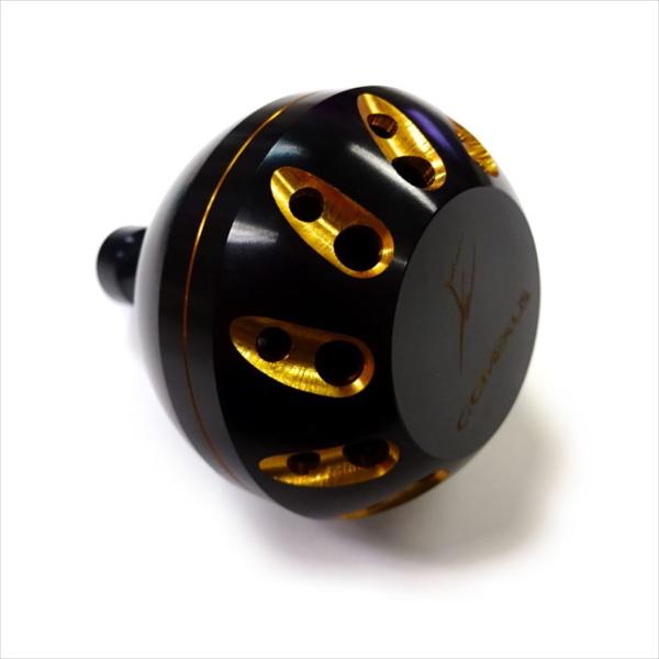 B45BKBKGD-G アルミ 45mm 32g ゴメクサス ハンドル ノブ シマノB ダイワL(要950open1) 5mm