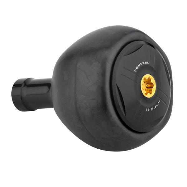 DA38BKSG カーボン 38mm 15g ゴメクサス パワー ハンドル ノブ ダイワS