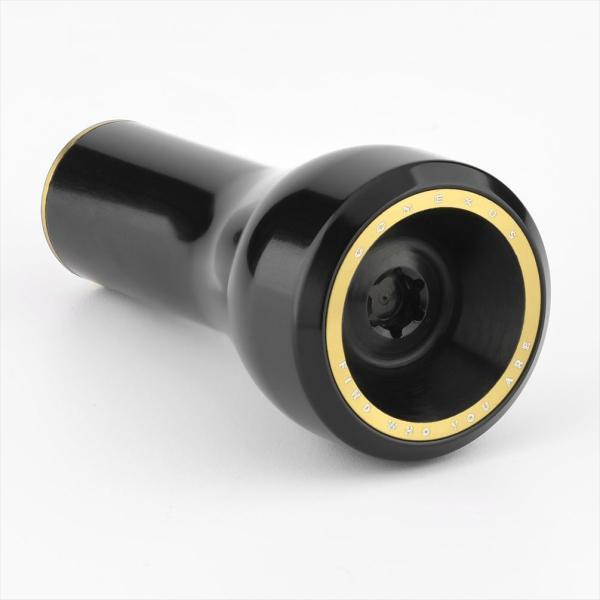 K124ABKCQ アルミ 幅24 高50 重15 ゴメクサス パワー ハンドル ノブ ダイワS シマノA 汎用 4mm