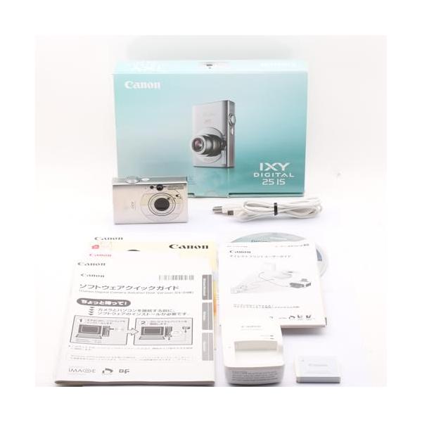 Canon デジタルカメラ IXY (イクシ) DIGITAL 25IS (シルバー) IXYD25IS(SL)