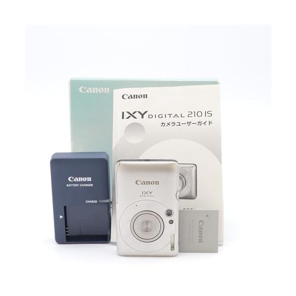 Canon デジタルカメラ IXY DIGITAL (イクシ) 210 IS シルバー IXYD210IS(SL)