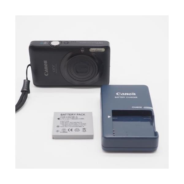 Canon デジタルカメラ IXY DIGITAL 220 IS ブラック IXYD220IS(BK)