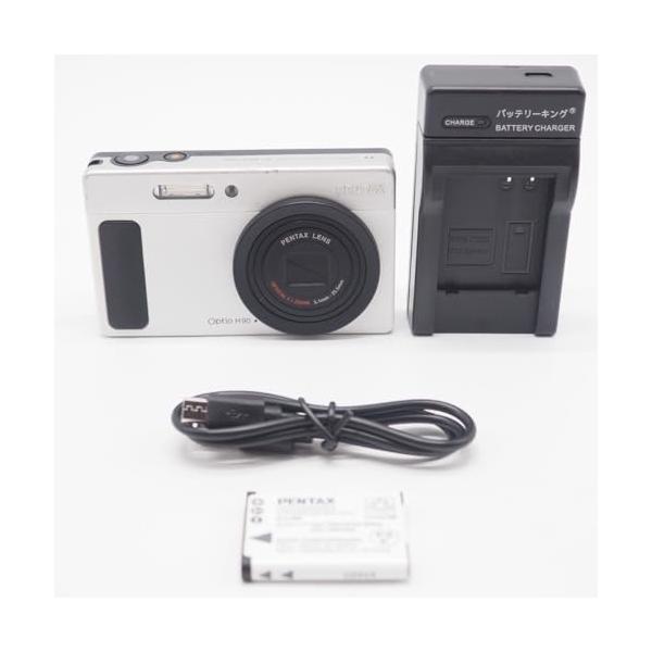 PENTAX デジタルカメラ Optio H90 セラミックホワイト OPTIOH90SH
