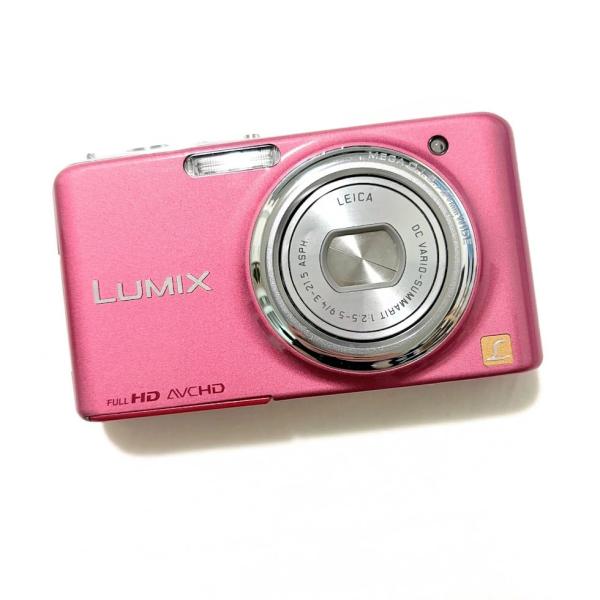 パナソニック デジタルカメラ LUMIX FX77 グラマラスピンク DMC-FX77-P