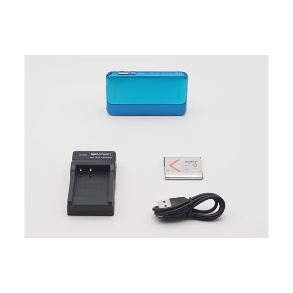 SONY Cyber-Shot(サイバーショット) TX20 (1620万/光学x4) ブルー DSC-TX20(L)