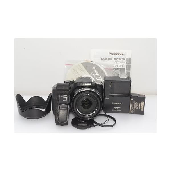 パナソニック デジタルカメラ ルミックス FZ200 光学24倍 ブラック DMC-FZ200-K