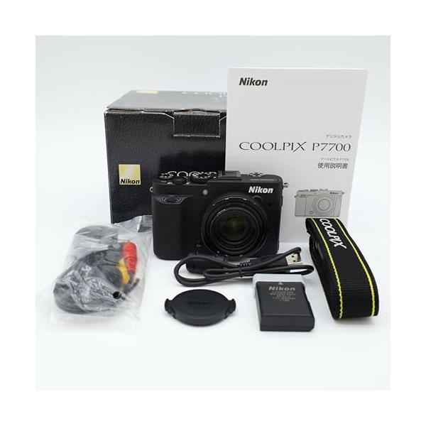 Nikon デジタルカメラ COOLPIX P7700 大口径レンズ バリアングル液晶 ブラック P7700BK