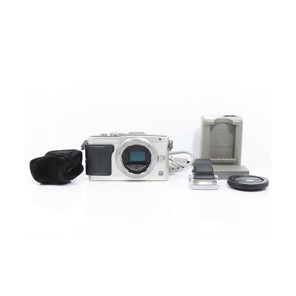 OLYMPUS ミラーレス一眼 PEN Lite E-PL5 ボディ シルバー E-PL5 BODY SLV