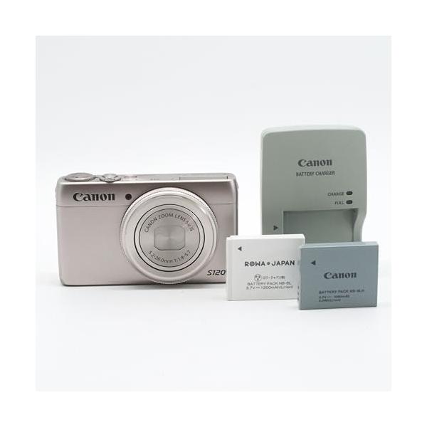 Canon デジタルカメラ PowerShot S120(シルバー) F値1.8 広角24mm 光学5倍ズーム PSS120(SL)