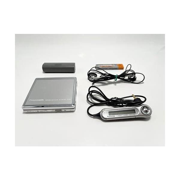 パナソニック　ポータブルMDプレーヤー　MDウォークマン　SJ-MJ50 Panasonic パナソニック SJ-MJ50-S シルバー ポータブルMD