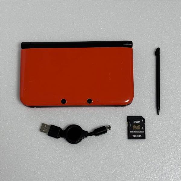 美品 ニンテンドー3DS LL 本体 オレンジ×ブラック リミテッドパック ニンテンドー3DS LL リミテッドパック オレンジXブラック