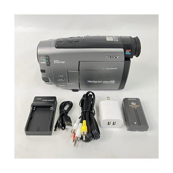 動作OK❗️☆SONYの液晶Hi8/8ミリビデオカメラ/CCD-TRV90 動作良好 Hi8ソニー CCD-TRV90 8ミリビデオカメラ DVD化に最適