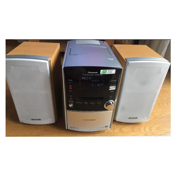 Panasonic パナソニック　システムコンポ　SA-PM510MD Panasonic パナソニック SC-PM510MD-S シルバー MDステレオ