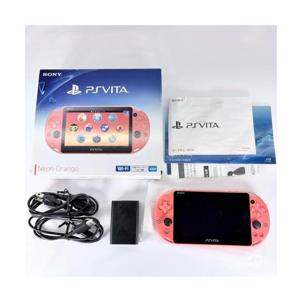 PlayStation Vita Wi-Fiモデル ネオン・オレンジ(PCH-2000ZA24