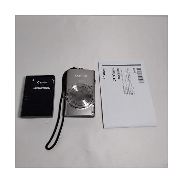 Canon コンパクトデジタルカメラ IXY 650 シルバー 光学12倍ズーム/Wi