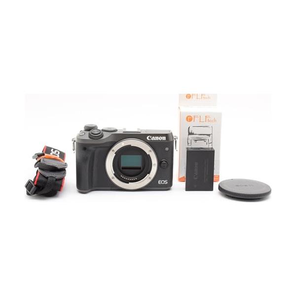 Canon ミラーレス一眼カメラ EOS M6 ボディー(ブラック) EOSM6BK-BODY