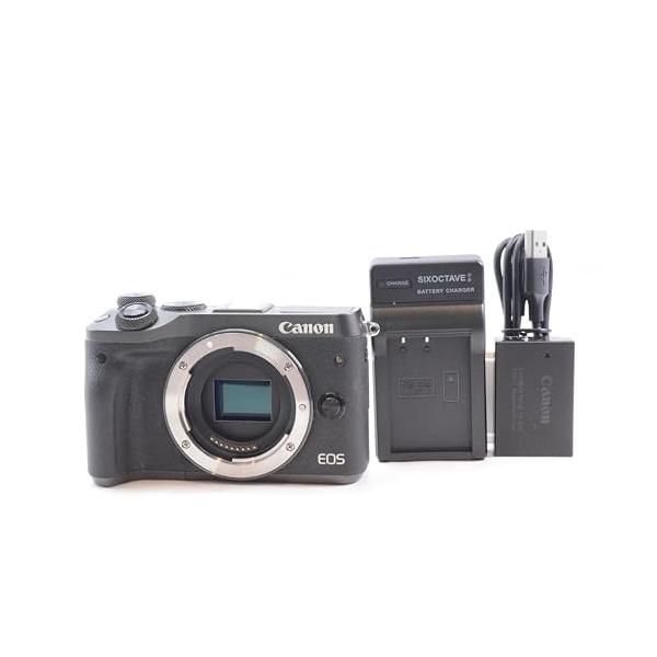 Canon ミラーレス一眼カメラ EOS M6 ボディー(ブラック) EOSM6BK-BODY