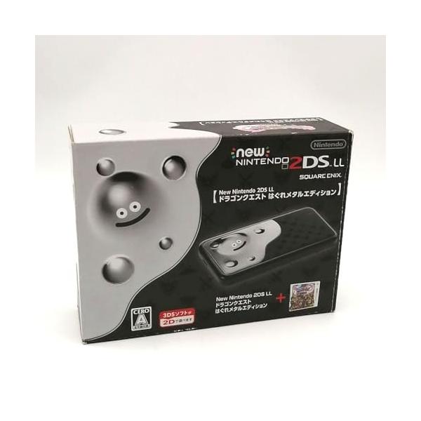 美品　ニンテンドー2DS ドラゴンクエスト　はぐれメタルエディション　ソフト付き Newニンテンドー2DS LL ドラゴンクエスト はぐれメタル