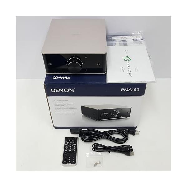 デノン Denon PMA-60 プリメインアンプ USB-DAC搭載/ハイレゾ