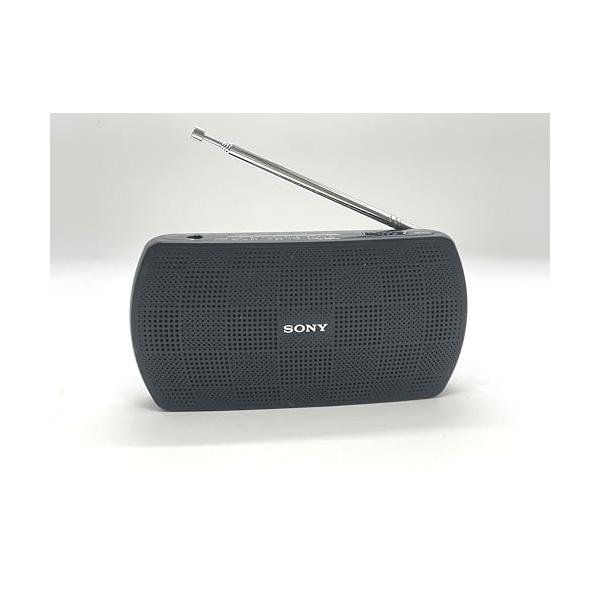 ソニー ポータブルラジオ SRF-19 : ワイドFM対応 FM/AM ブラック ソニー ポータブルラジオ SRF-19 : ワイドFM対応 FM/AM ブラック