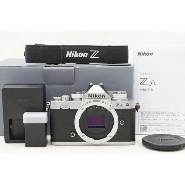【未使用に近い】Nikon ミラーレス Zfc ボディ シルバー Nikon ミラーレス一眼カメラ Z fc ボディ Zfc シルバー : kagayaki