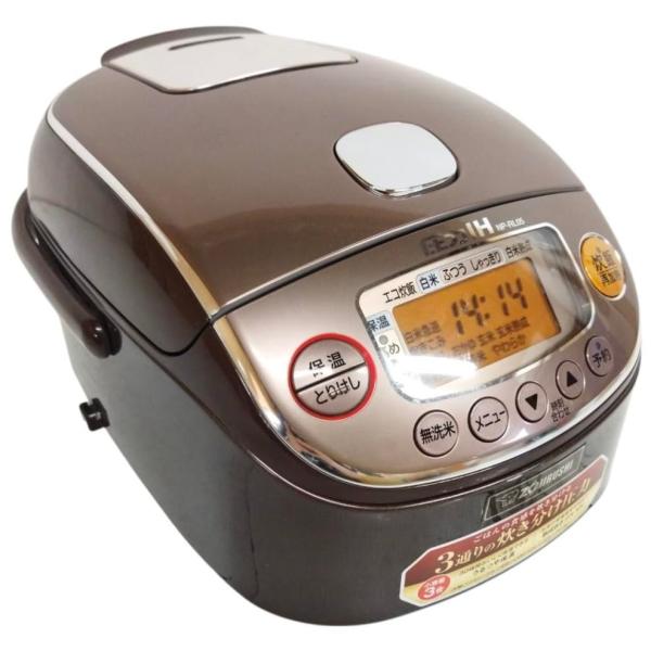 象印マホービン 炊飯器 3合 ブラック NP-RN05-BA : kagayaki