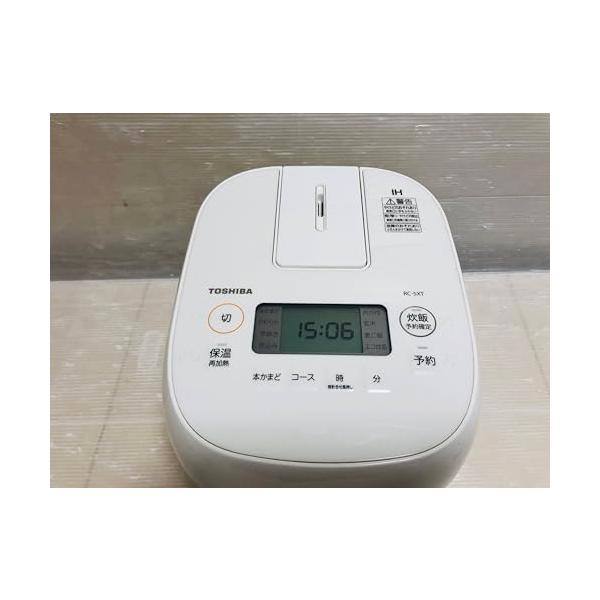 TOSHIBA RC-5XT-W(ホワイト)IH炊飯ジャー 炊飯器 3合 : kagayaki