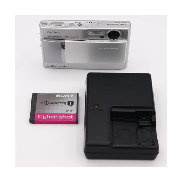 SONY デジタルカメラ Cyber-Shot(サイバーショット) DSC-T10 シルバー DSC-T10
