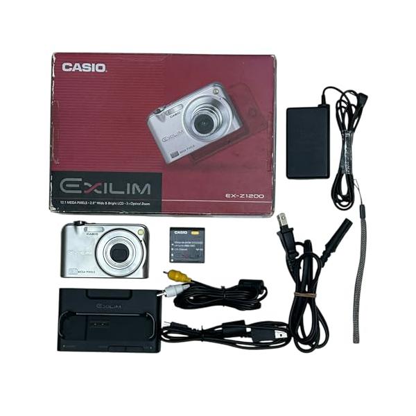 CASIO デジタルカメラ EXILIM (エクシリム) ZOOM シルバー EX-Z1200SR