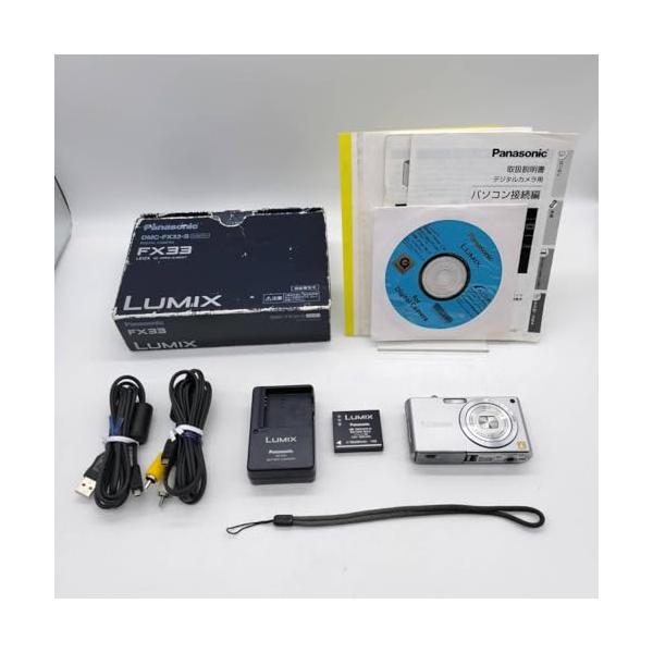パナソニック デジタルカメラ LUMIX (ルミックス) プレシャスシルバー DMC-FX33-S