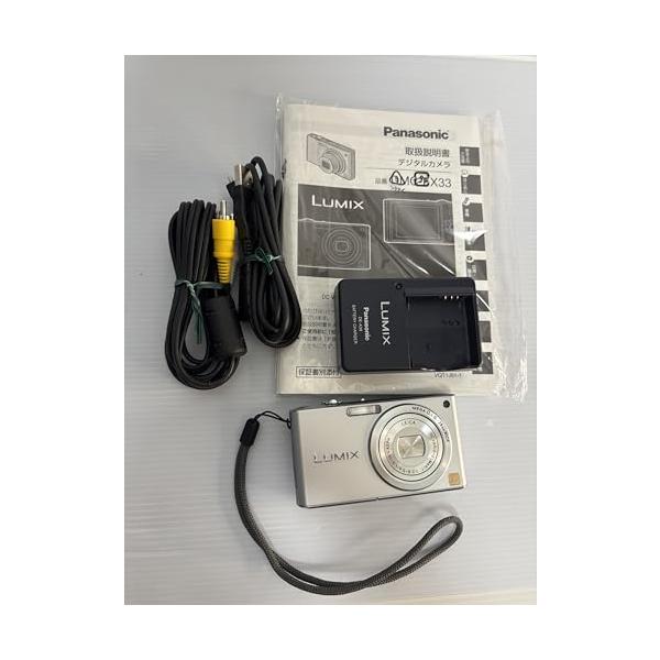 パナソニック デジタルカメラ LUMIX (ルミックス) プレシャスシルバー DMC-FX33-S