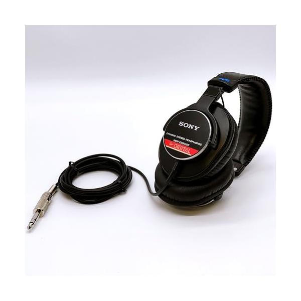 SONY 有線 密閉型スタジオモニターヘッドホン 黒 MDR-CD900ST
